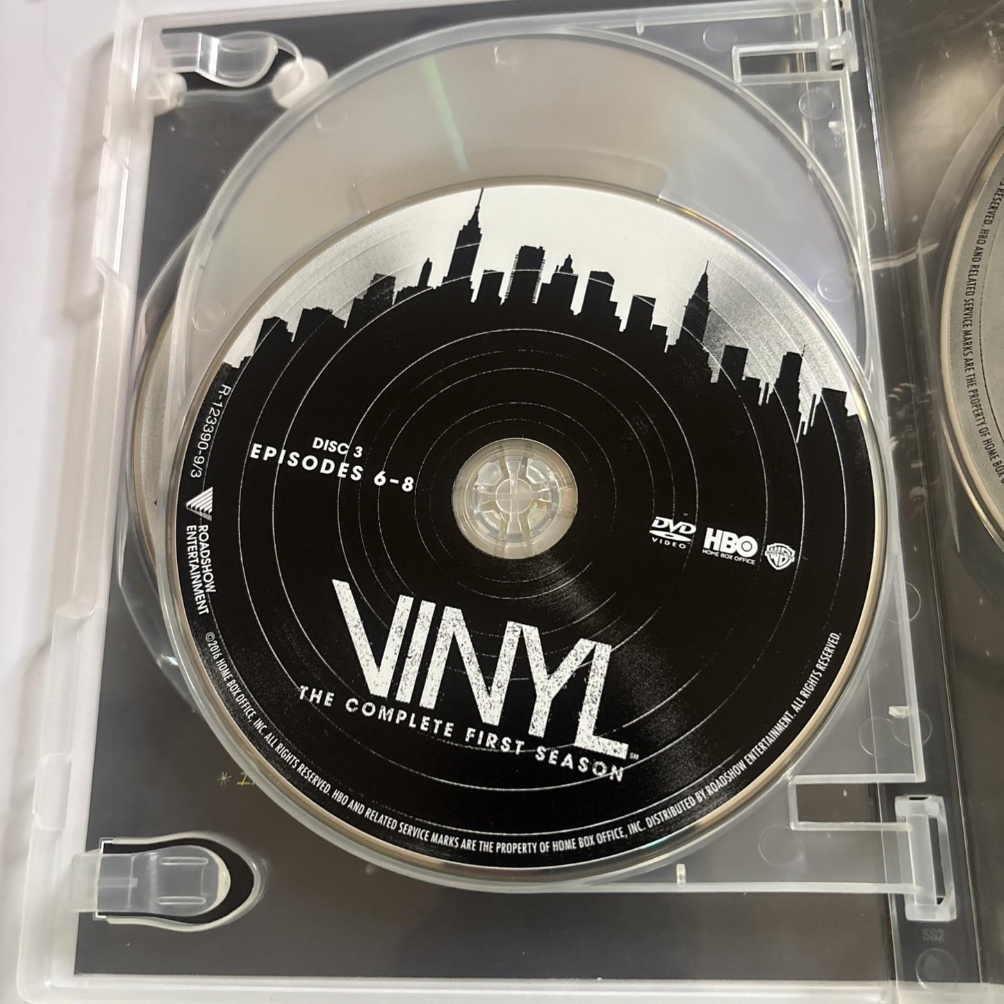 Vinyl : Series 1 (DVD, 2016) Martin Scorcese, Mick Jagger Region 4