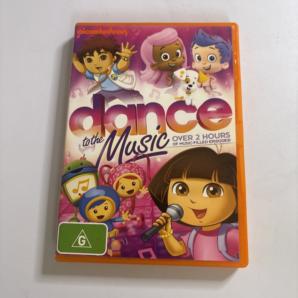 Nickelodeon Favorites Dance To The Music DVD 2013 Region 4 nickelodeon-favorites-dance-to-the-music-dvd-2013-region-4