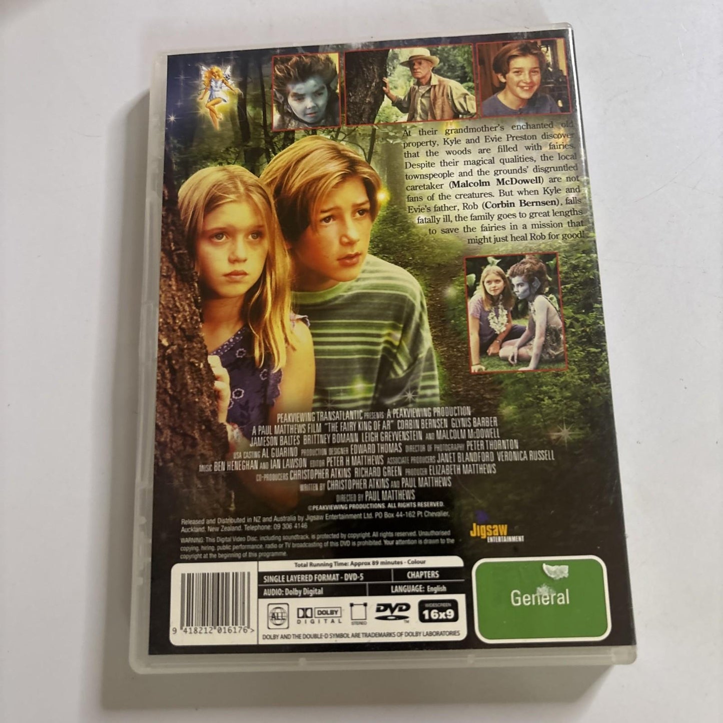 The Fairy King - Myth Becomes Truth (DVD, 1998) Region All