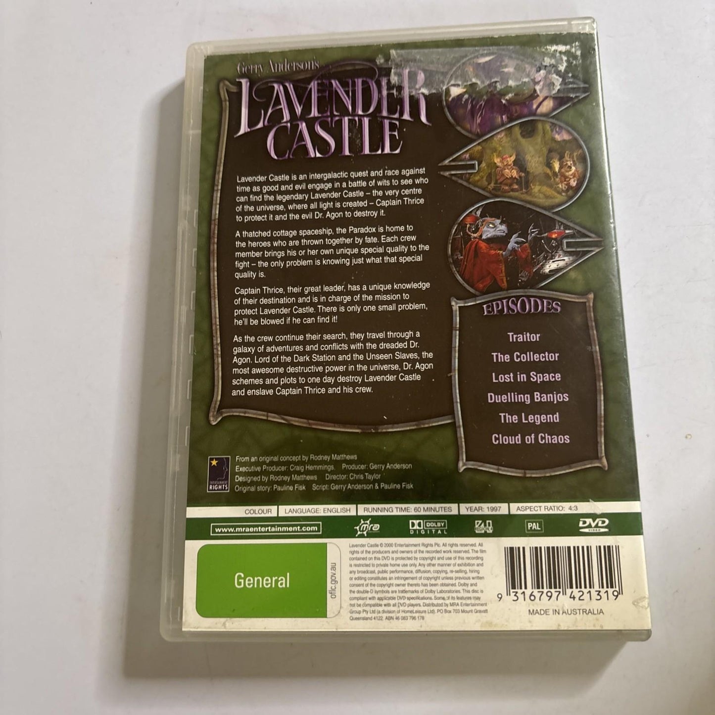 Lavender Castle : Vol 3 (DVD, 1998) Region 4