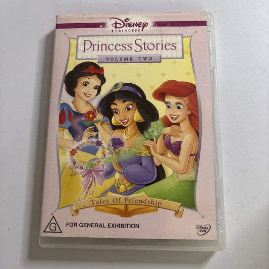 Disney Princess Stories - Tales of Friendship : Vol 2 (DVD, 2005) Region 4