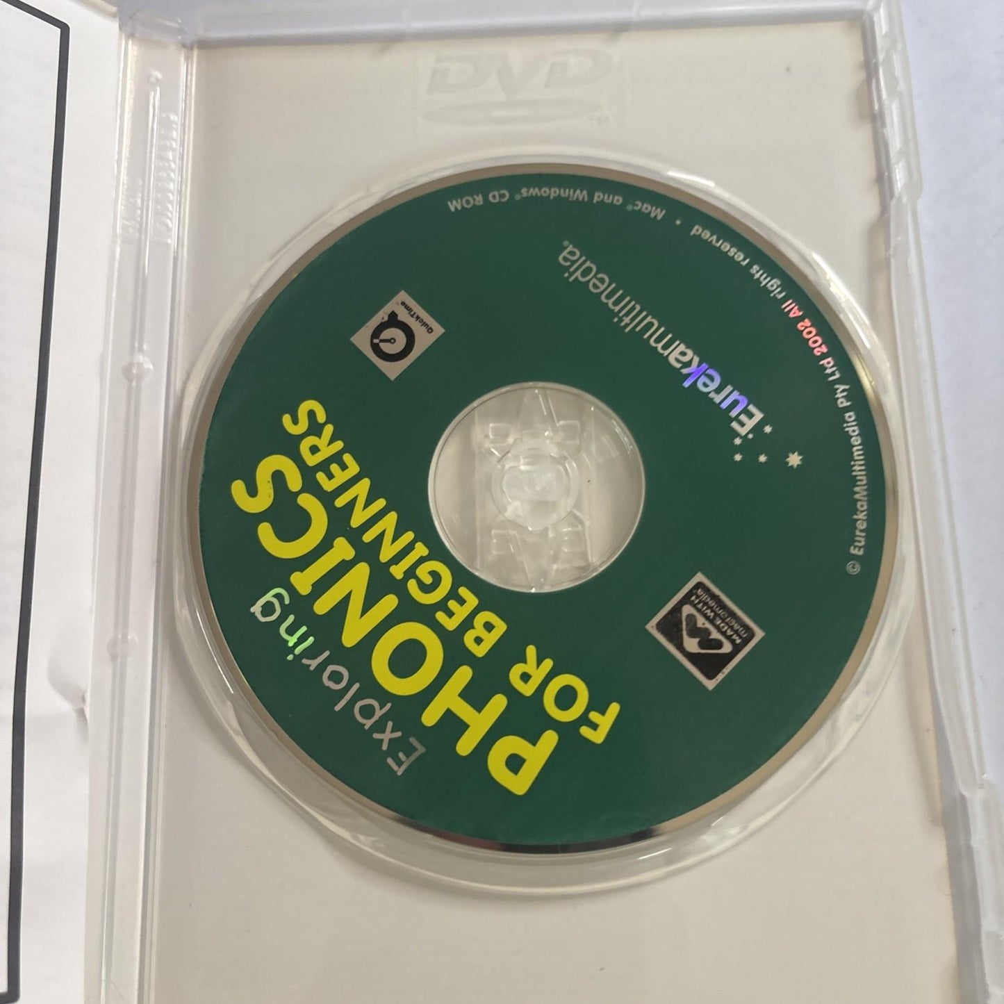 Exploring Phonics 1 for Beginners Eureka  PC CDROM Educational Windows Mac