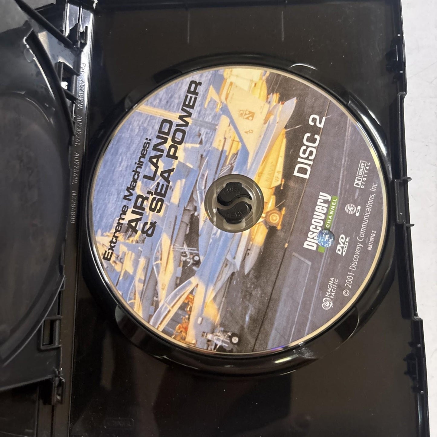 Extreme Machines - Air, Land & Sea Power (DVD, 2001) Region 4