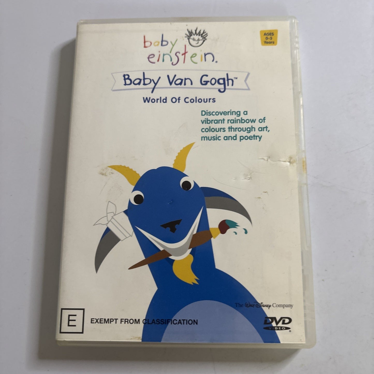 Baby Einstein: Baby Van Gogh - World of Colours (DVD, 2004) Region 4
