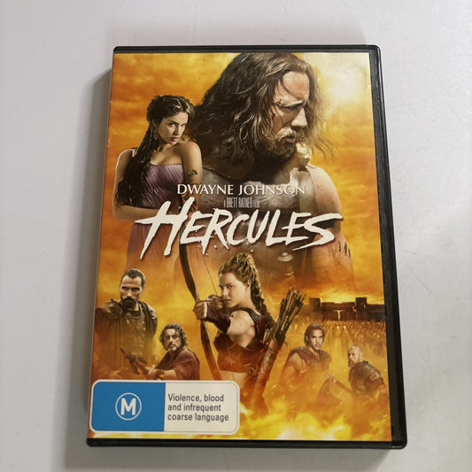 Hercules (DVD, 2014) Dwayne Johnson Region 4