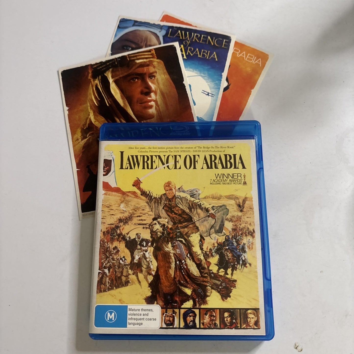 Lawrence Of Arabia (Bluray, 1962) Anthony Quayle, Peter O'Toole All Regions