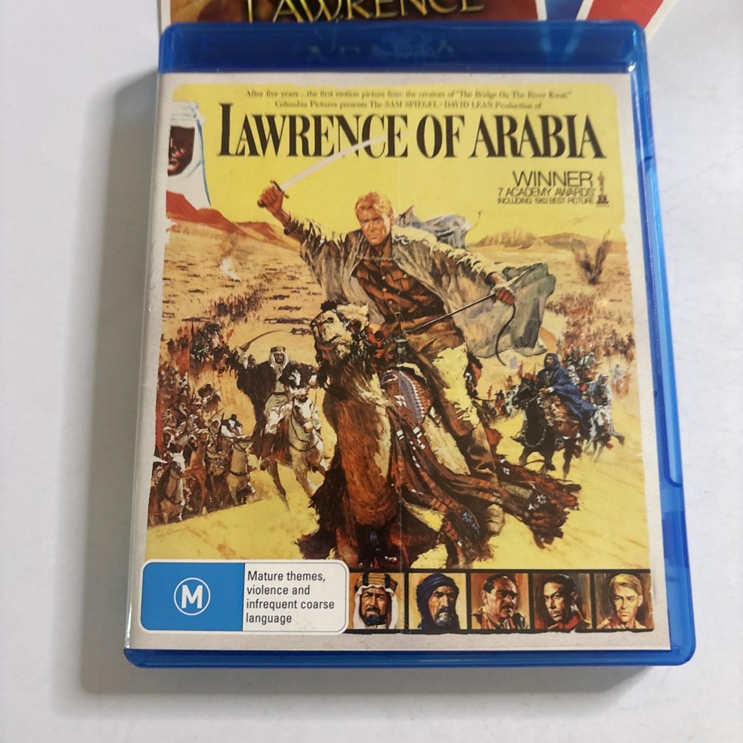 Lawrence Of Arabia (Bluray, 1962) Anthony Quayle, Peter O'Toole All Regions