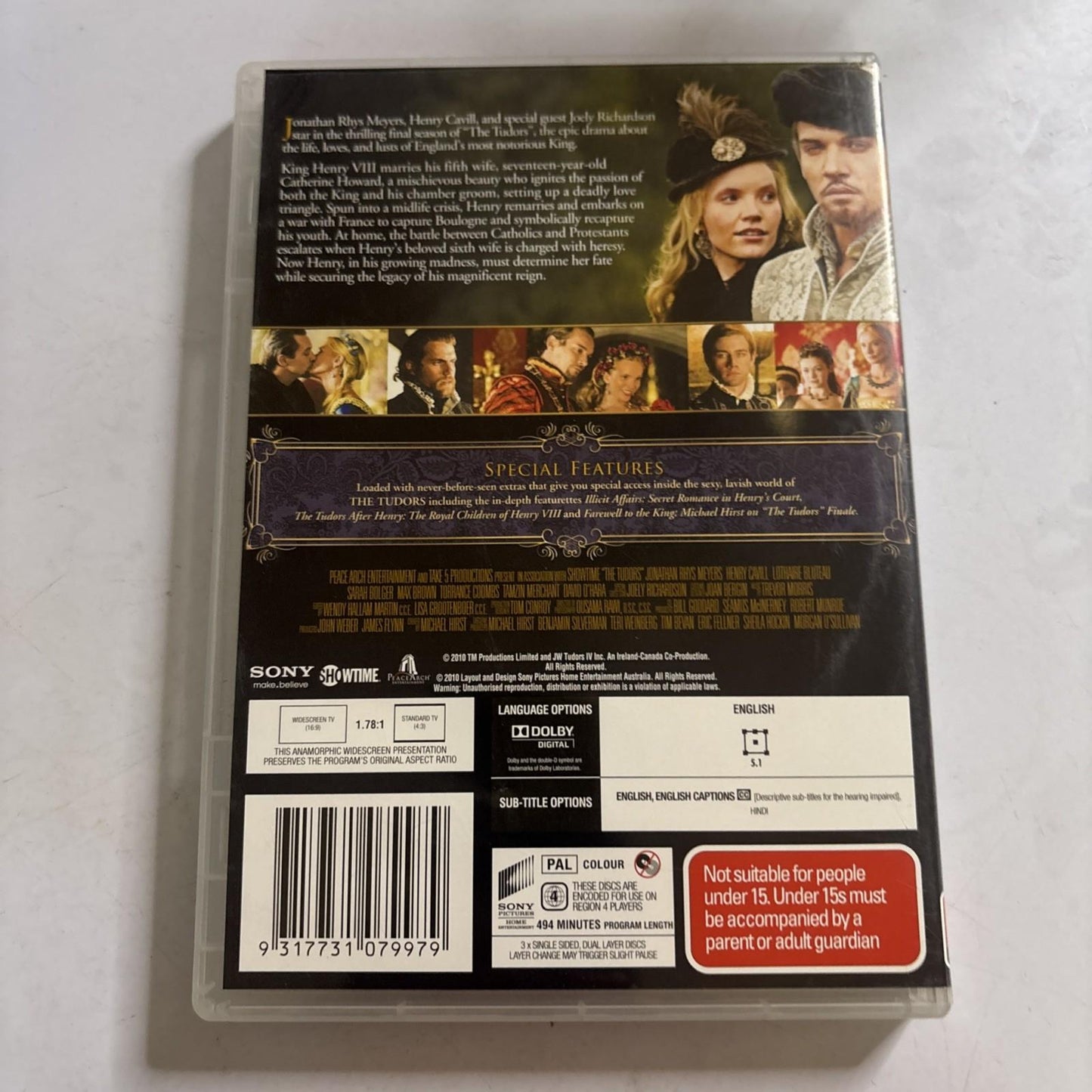 The Tudors : Season 4 (DVD, 2010) Region 4