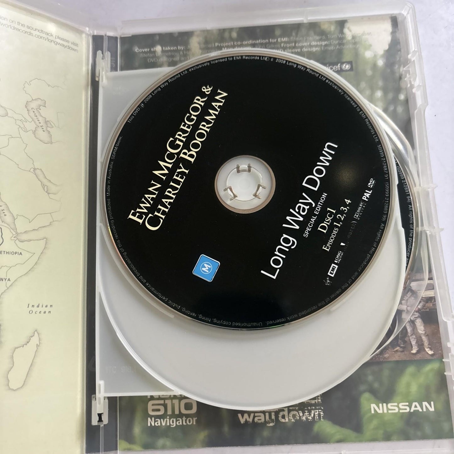 Long Way Down: Complete Series (DVD, 2008) Ewan McGregor All Regions