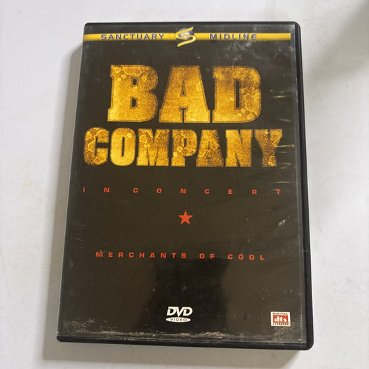 Bad Company In Concert - Merchants Of Cool (DVD, 2005) All Regions