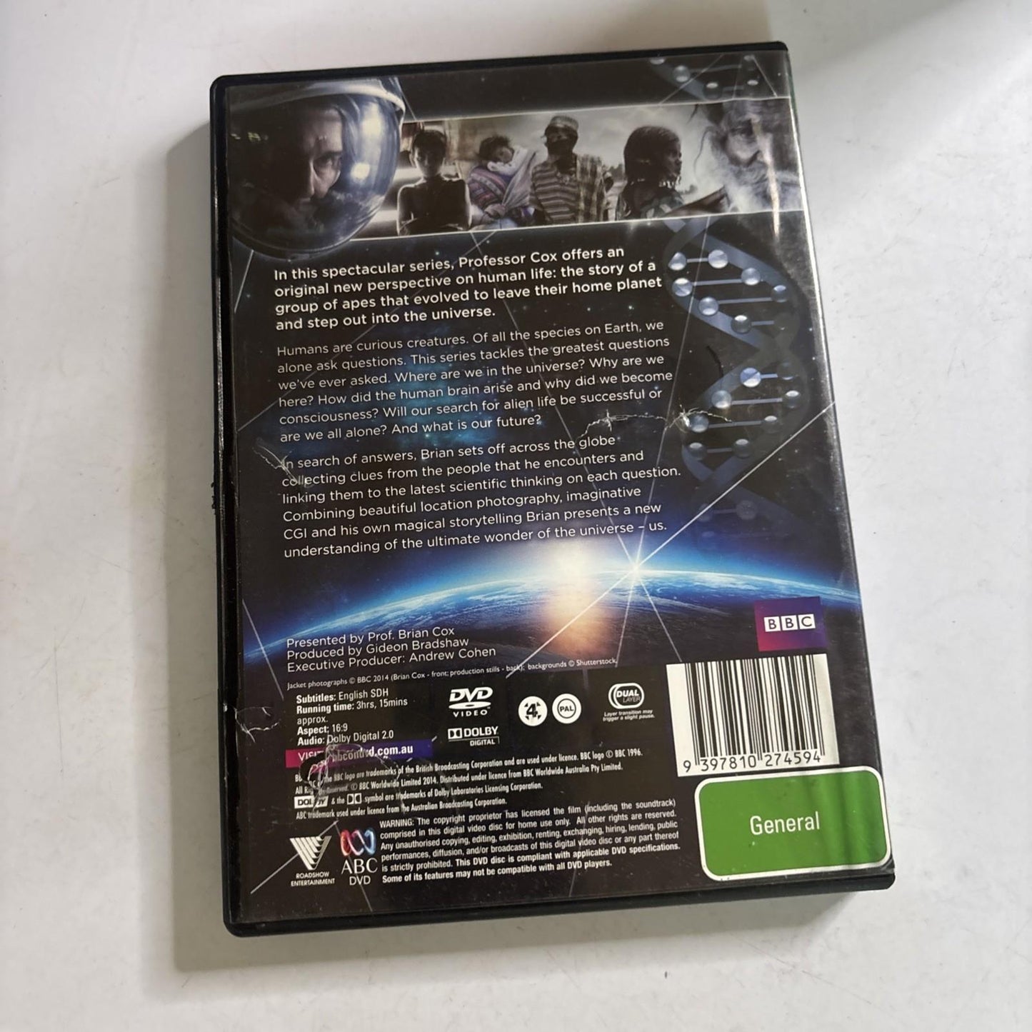 Human Universe With Professor Brian Cox (DVD, 2014) BBC Region 4