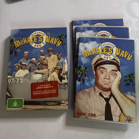 Mchale's Navy : Season 1 (DVD, 1962) All Regions