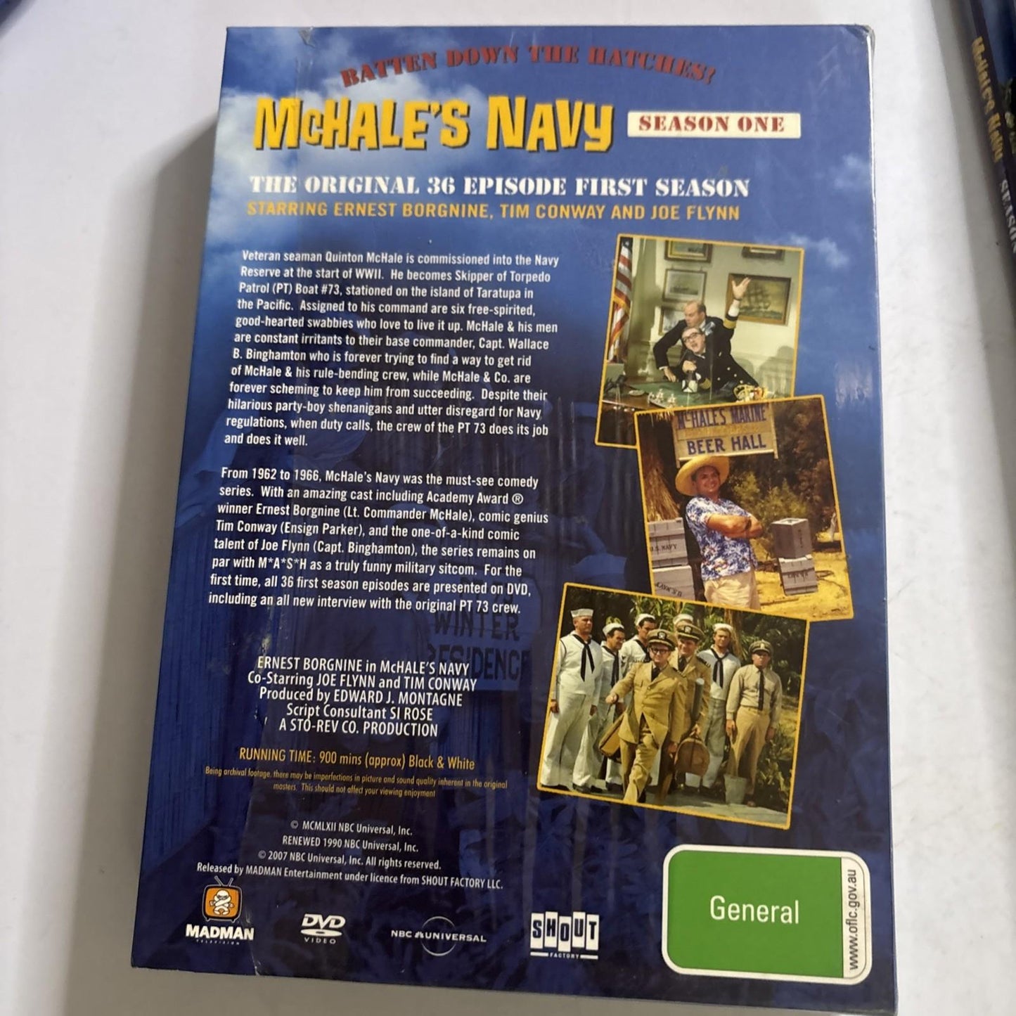Mchale's Navy : Season 1 (DVD, 1962) All Regions