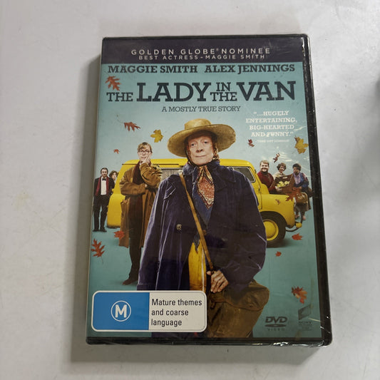 The Lady in the Van (DVD, 2015) Maggie Smith Region 4,2 NEW