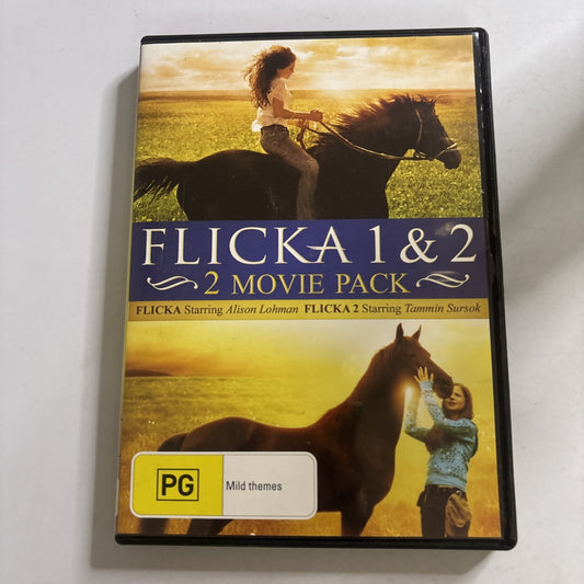 Flicka / Flicka 2 - Friends Forever (DVD, 2010) Region 4
