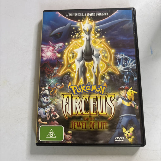 Pokemon - Arceus and the Jewel of Life : Movie 12 (DVD, 2009) Region 4