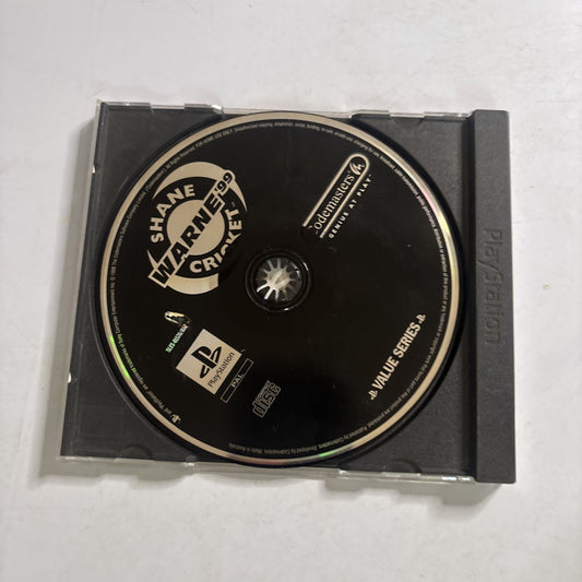 Shane Warne Cricket 99 Sony PS1 PlayStation 1 Video Game PAL *Disc Only*
