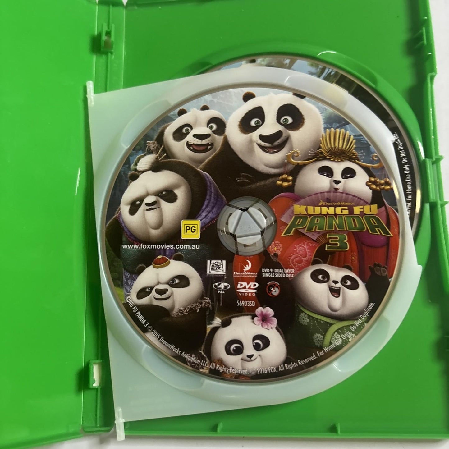 Kung Fu Panda 3 (DVD, 2016) 2-Disc Awesome Edition - Region 4