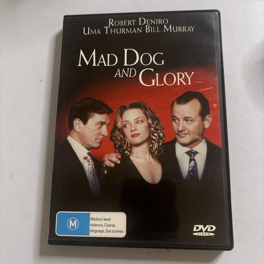 Mad Dog And Glory (DVD, 2001) Uma Thurman, Robert Deniro, Bill Murray Region 4,2