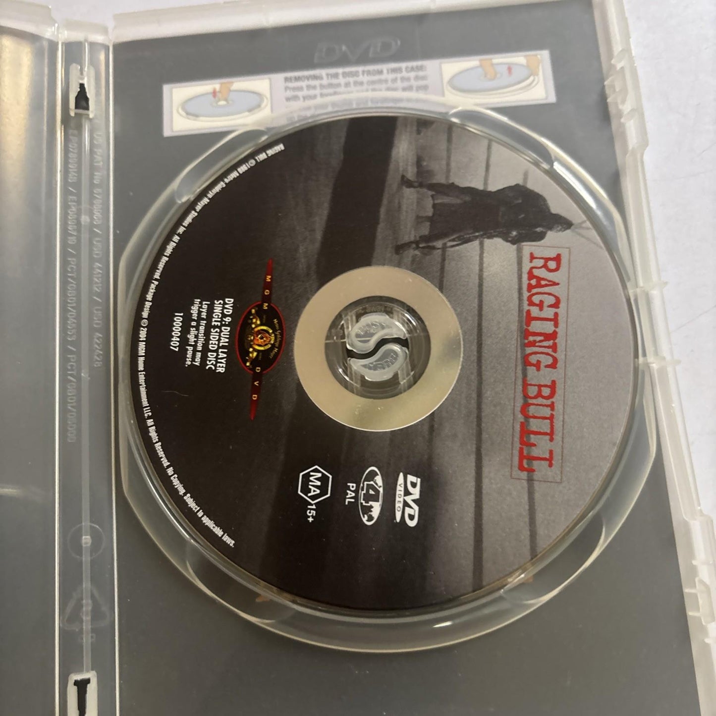 Raging Bull (DVD, 1980) Robert De Niro Region 4