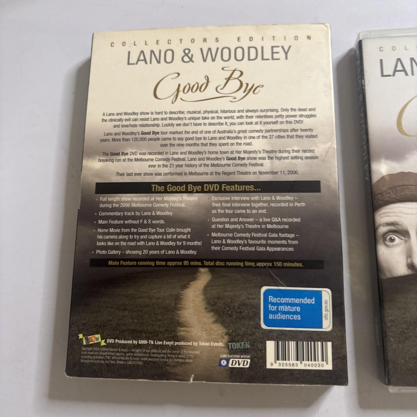 Lano & Woodley - Goodbye (DVD) All Regions