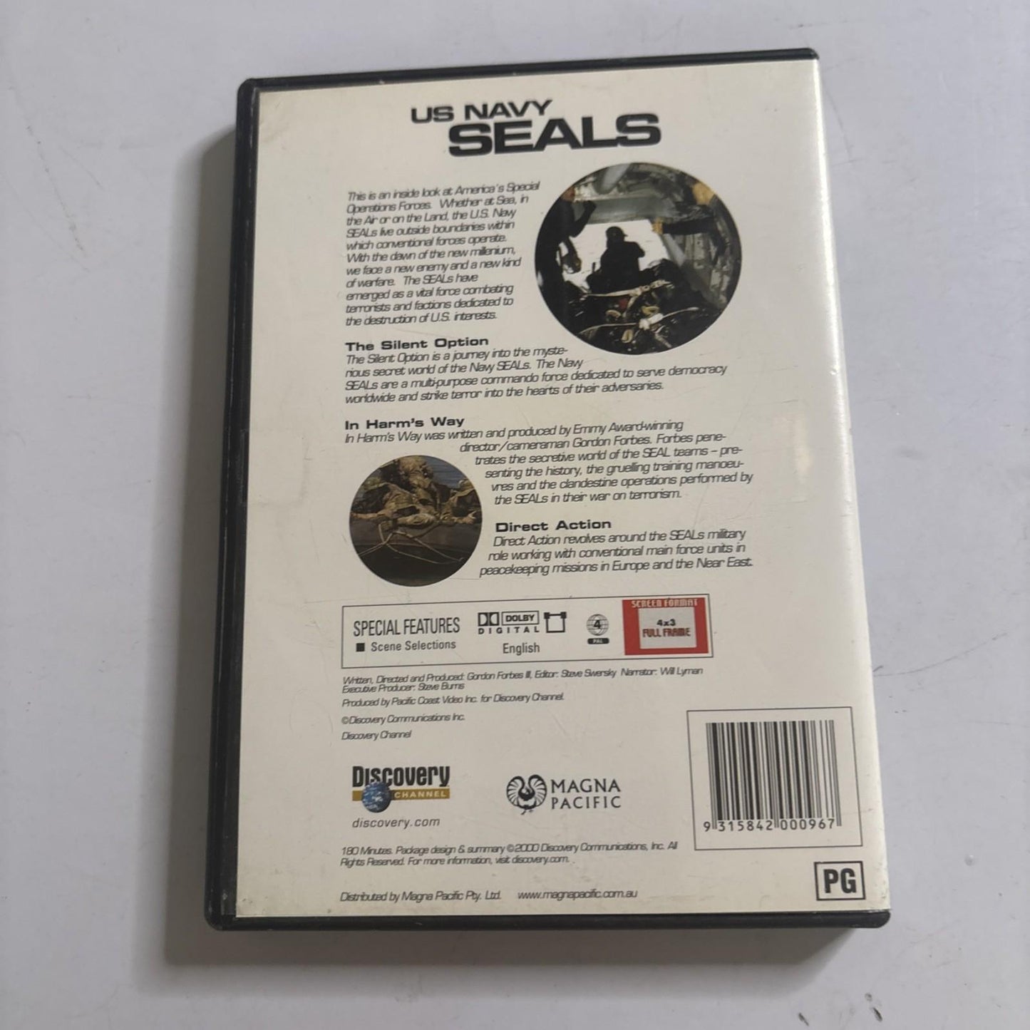 Discover Channel: US Navy Seals (DVD, 2000) Region 4