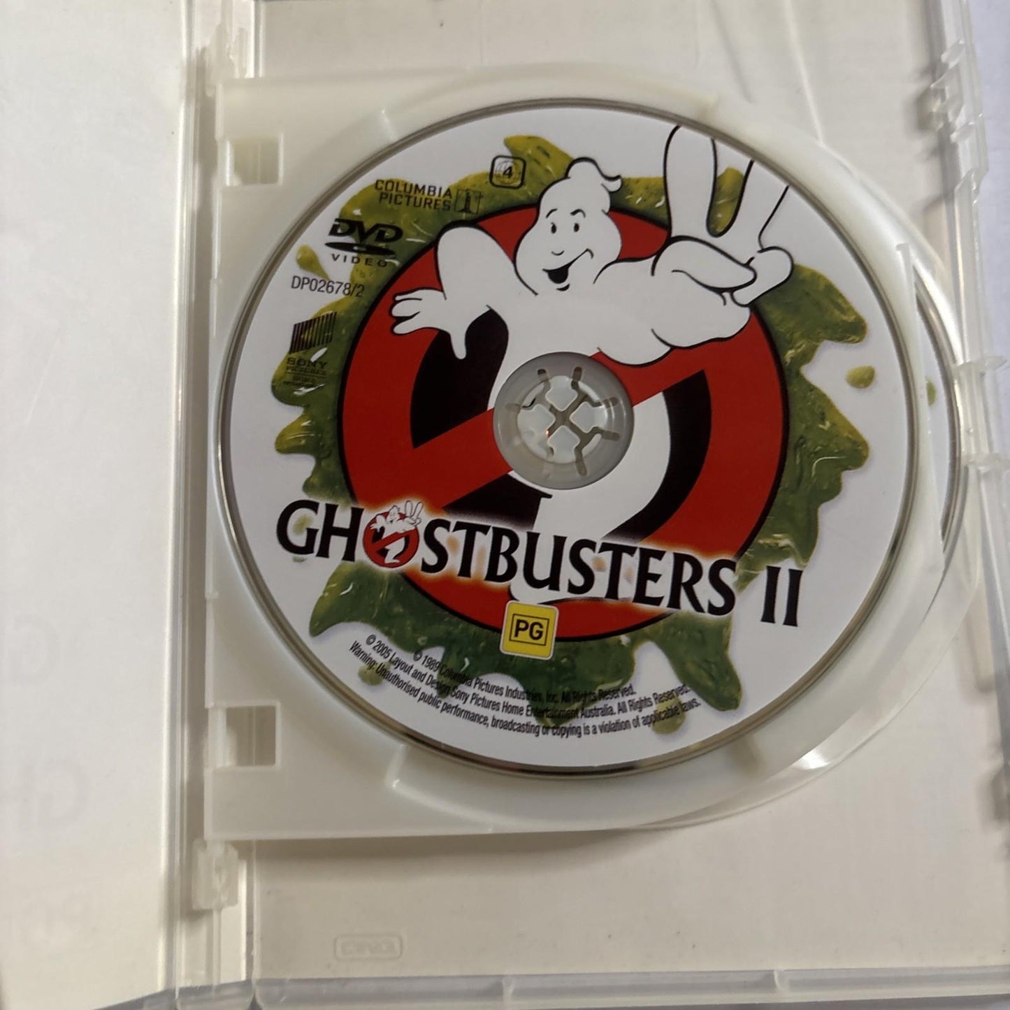 Ghostbusters / Ghostbusters II (DVD, 2-Disc) Bill Murray Region 4
