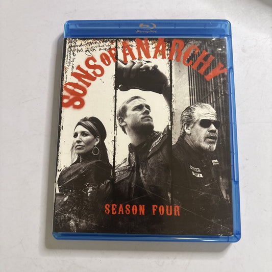 Sons of Anarchy: Season 4 (Blu-Ray, 2012)  Region A Ron Pearlman