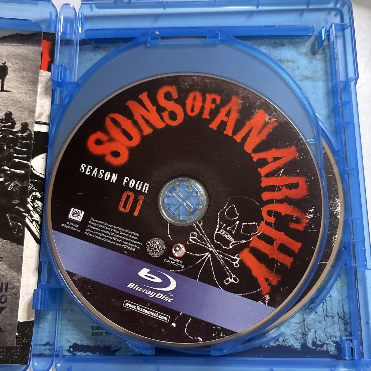 Sons of Anarchy: Season 4 (Blu-Ray, 2012)  Region A Ron Pearlman