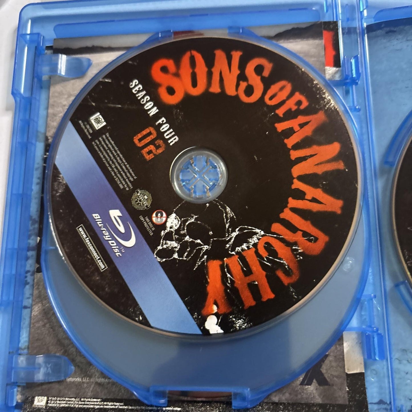 Sons of Anarchy: Season 4 (Blu-Ray, 2012)  Region A Ron Pearlman