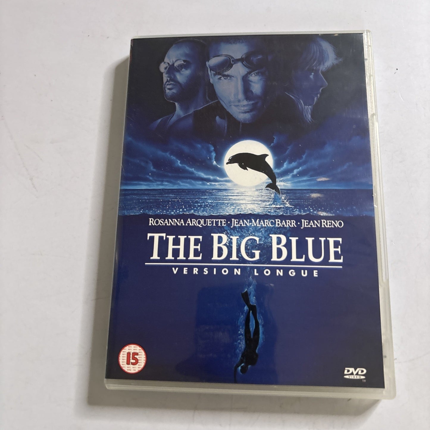 The Big Blue - Extended Version (DVD) Region 2 Luc Besson, Rosanna Arquette