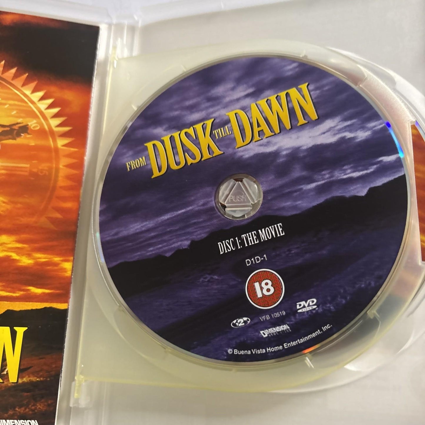 From Dusk Till Dawn (DVD, 1996) George Clooney Region 2