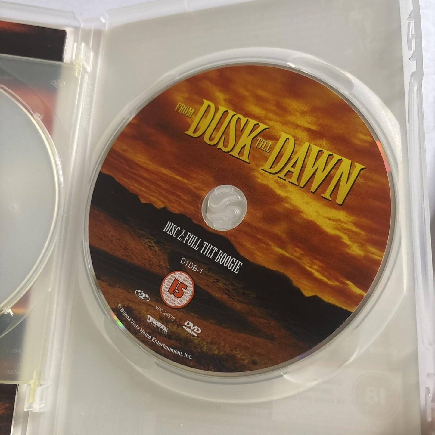 From Dusk Till Dawn (DVD, 1996) George Clooney Region 2