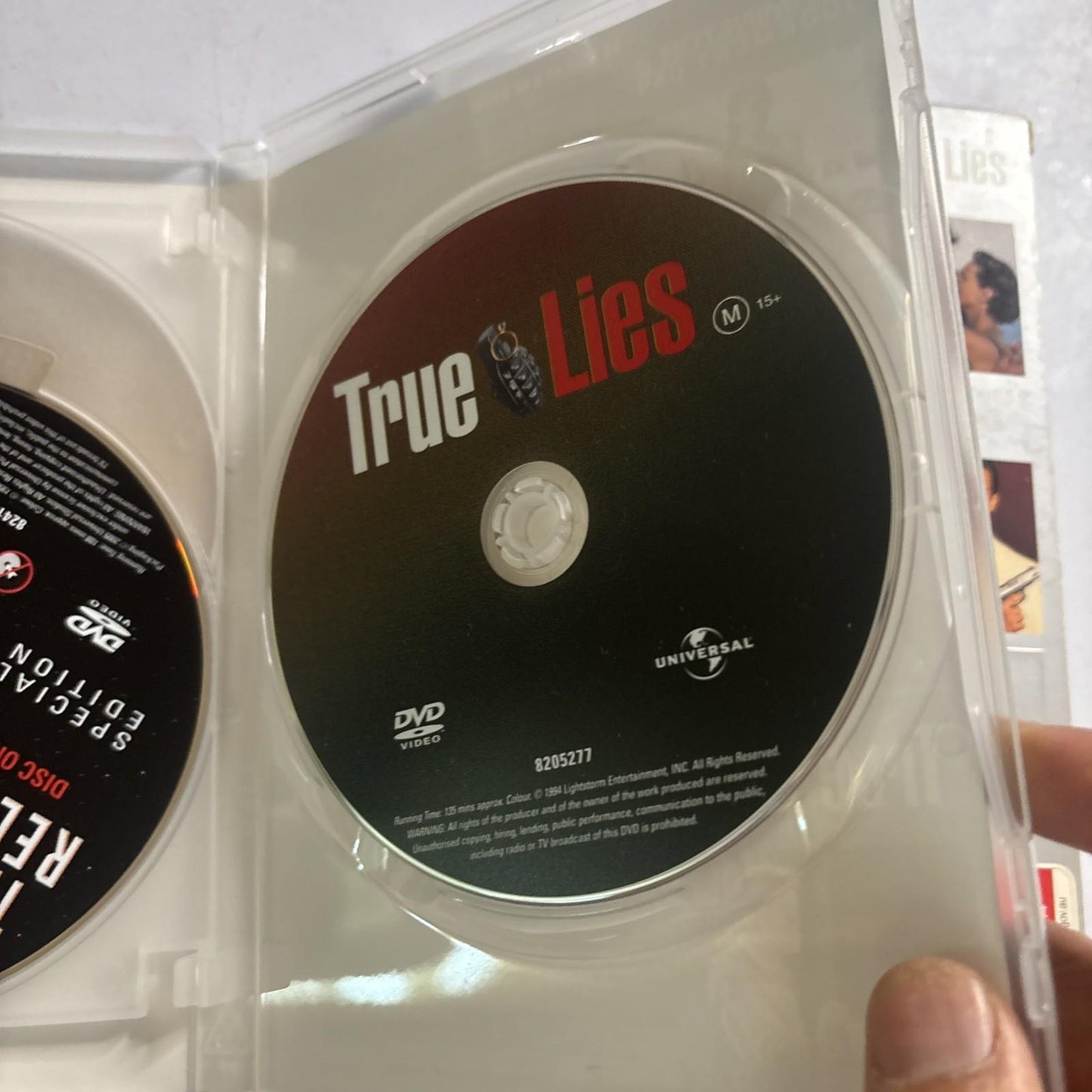 Total Recall / Terminator 2 Judgment Day / True Lies (DVD, 1990) Region 4