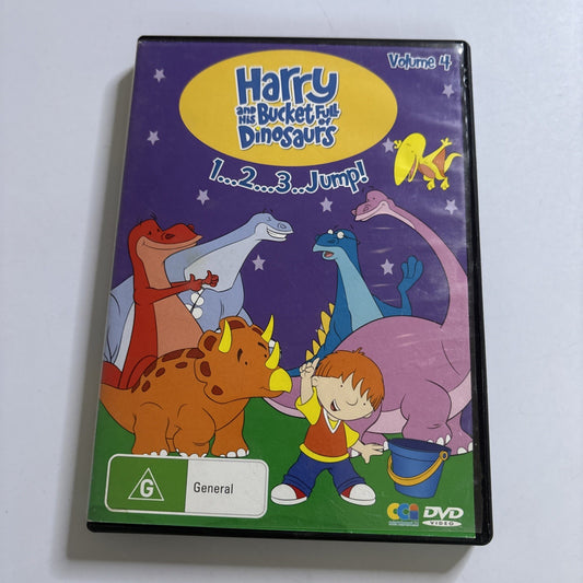 Harry and His Bucket Full of Dinosaurs : Vol 4 (DVD, 2006) Region 4