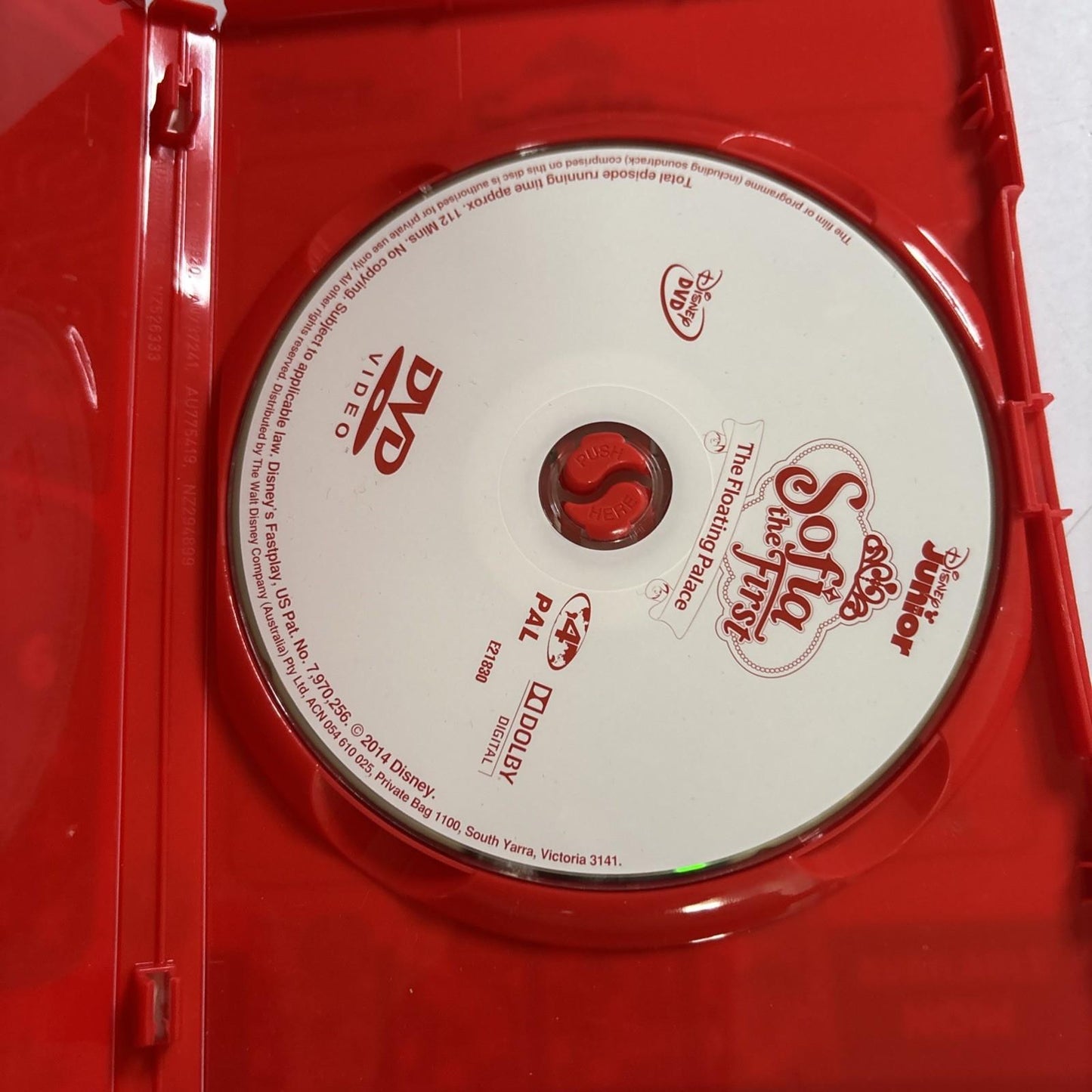 Sofia the First - The Floating Palace (DVD, 2013) Region 4