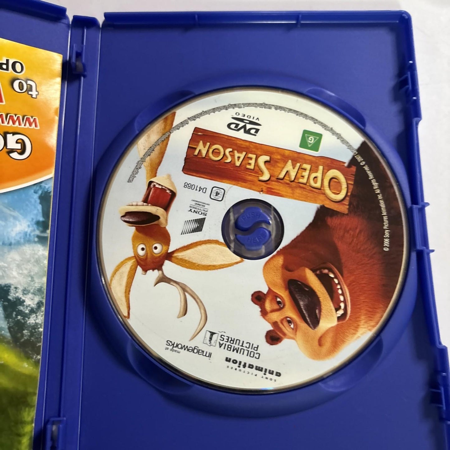 Open Season (DVD, 2006) Martin Lawrence, Ashton Kutcher Region 4