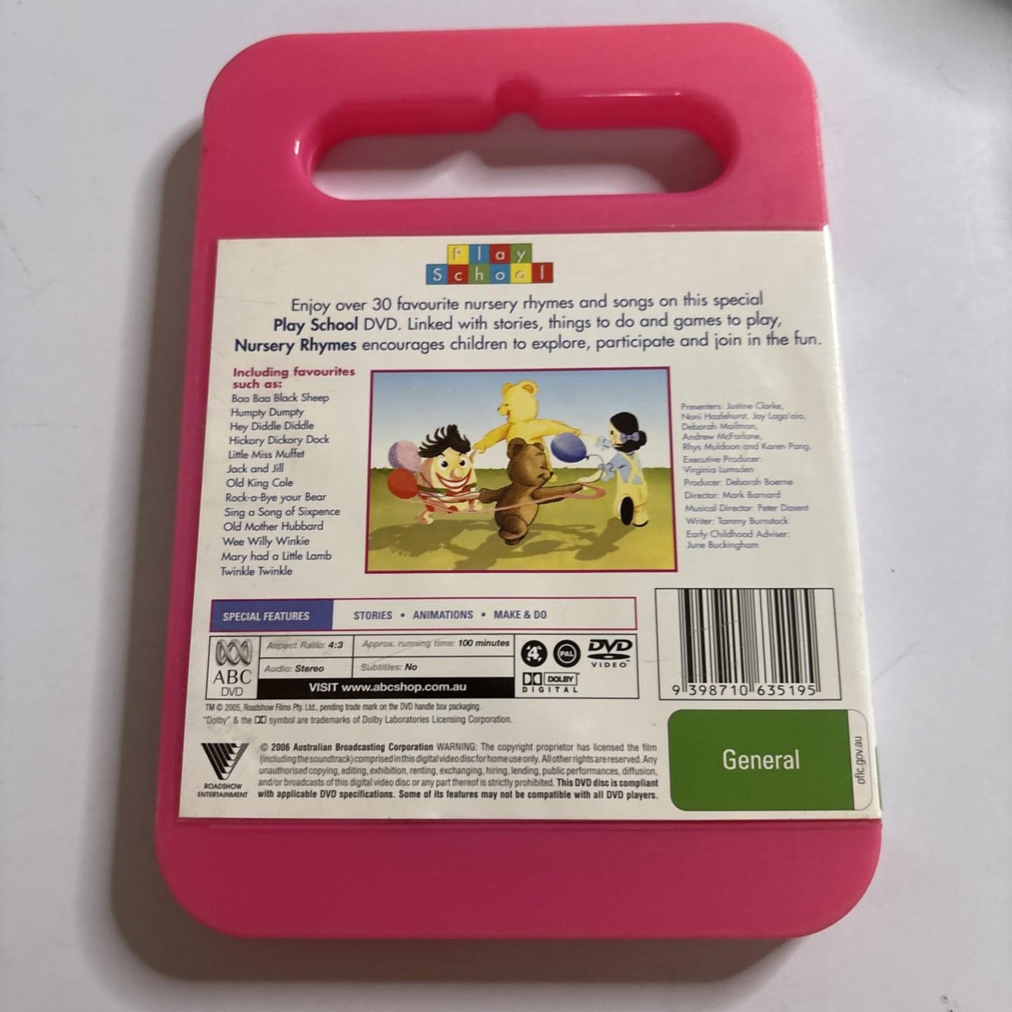 Play School - Nursery Rhymes (DVD) Region 4