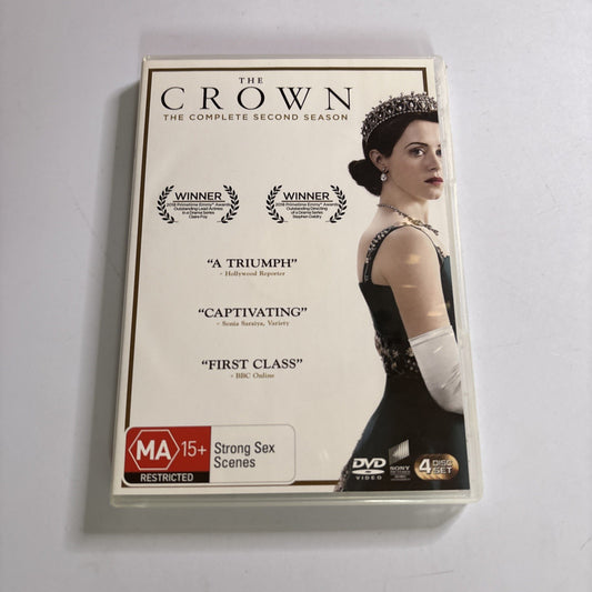 The Crown : Season 2 (DVD, 2017) Region 4,2