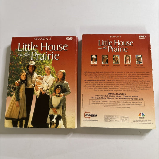 Little House On The Prairie - Season 2 (DVD, 2002) All Regions