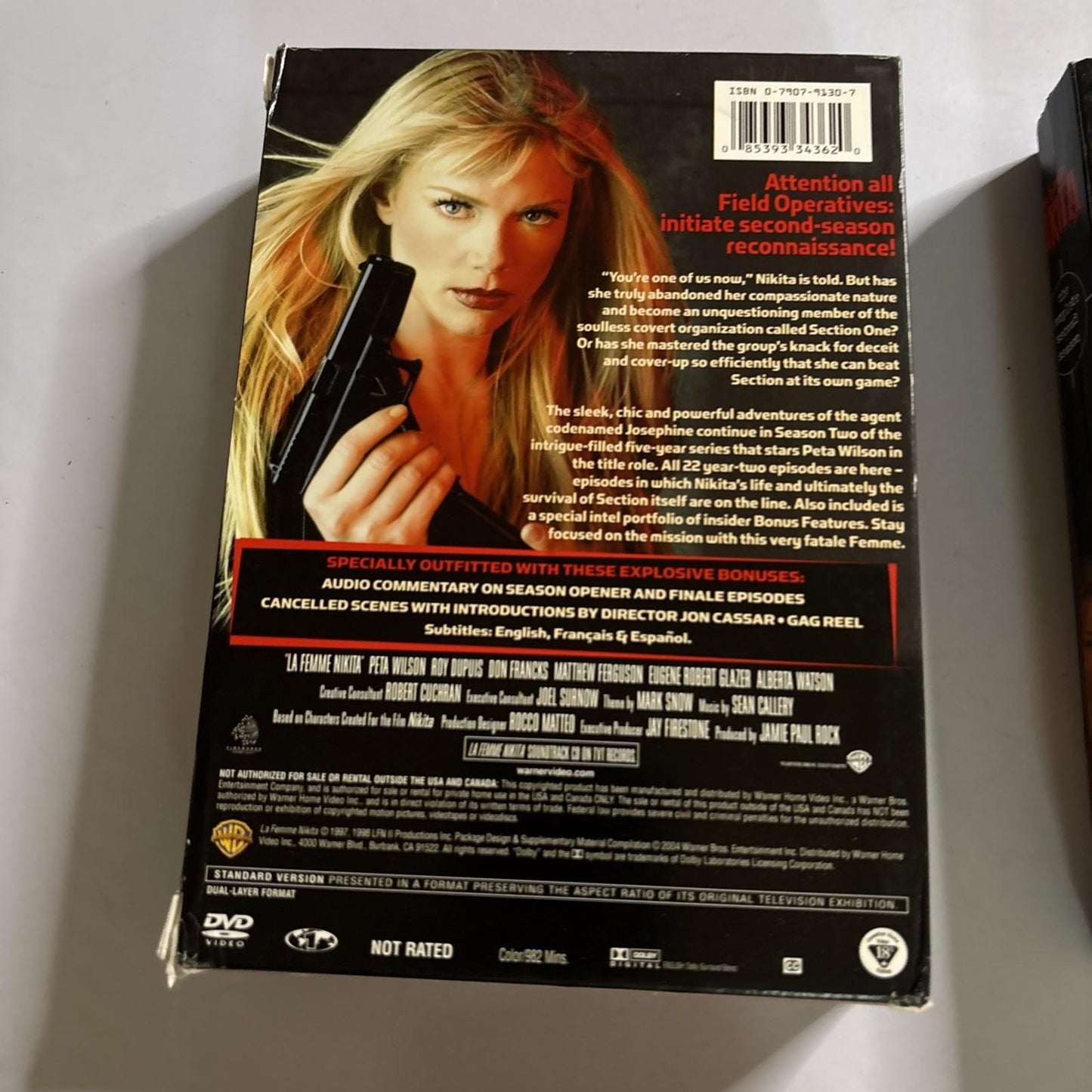 Let Femme Nikita - Season 2 (DVD, 1998) Region 1