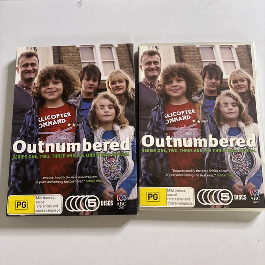 Outnumbered : Series 1 2 3 (DVD, 2011) Region 4