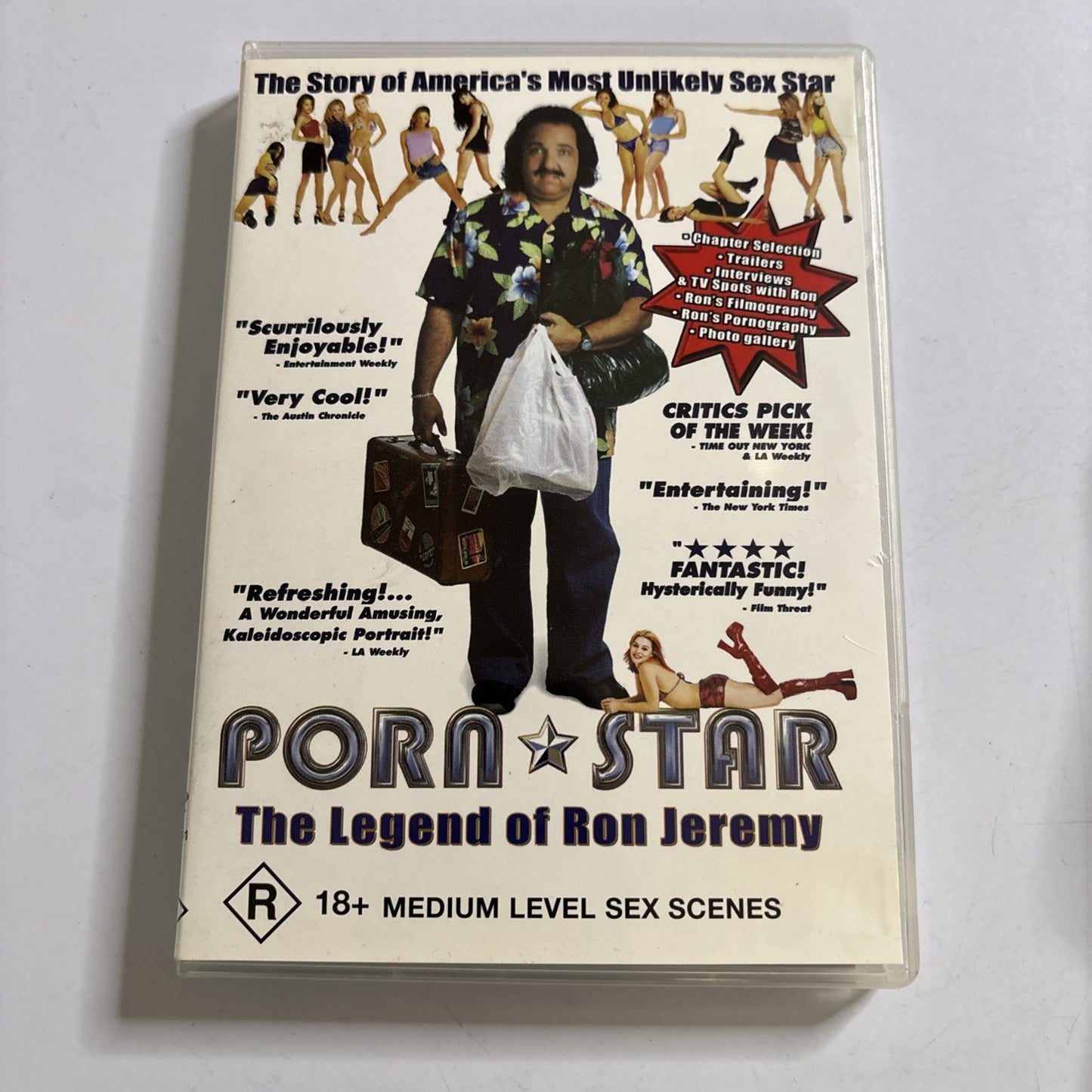 Porn Star : The Legend Of Ron Jeremy (DVD, 2001) All Regions