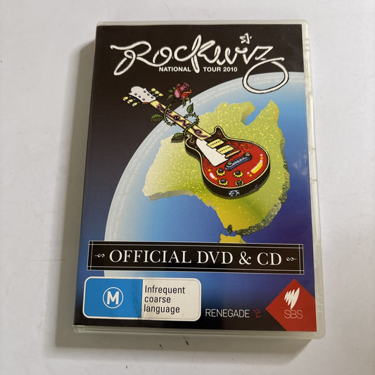 Rockwiz National Tour 2010 (DVD, 2010) All Regions *DVD Only No CD*