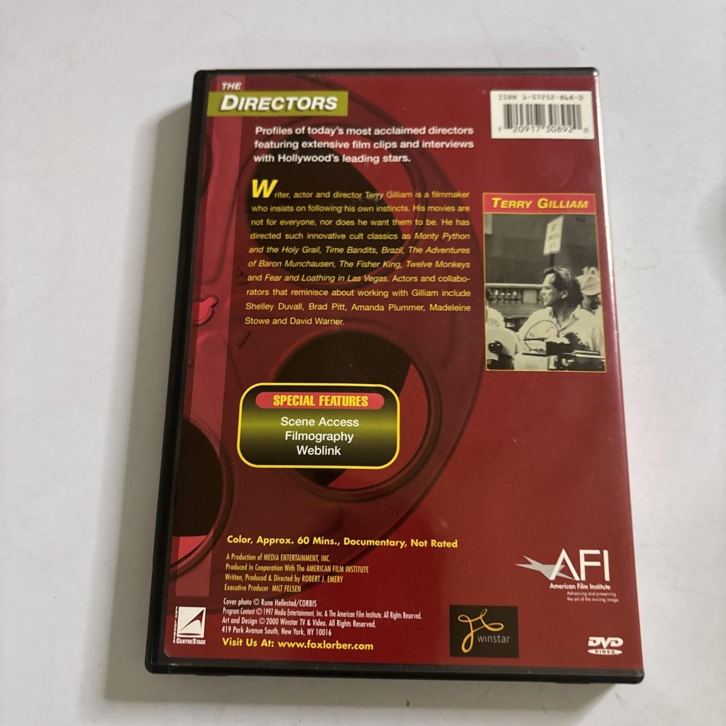 Australian Film Institute: The Directors - Terry Gilliam DVD All Regions