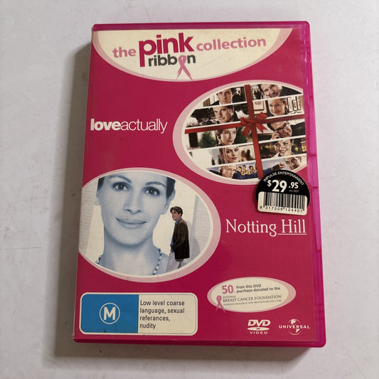 Love Actually / Notting Hill (DVD) Hugh Grant, Julia Roberts Movie Region 4