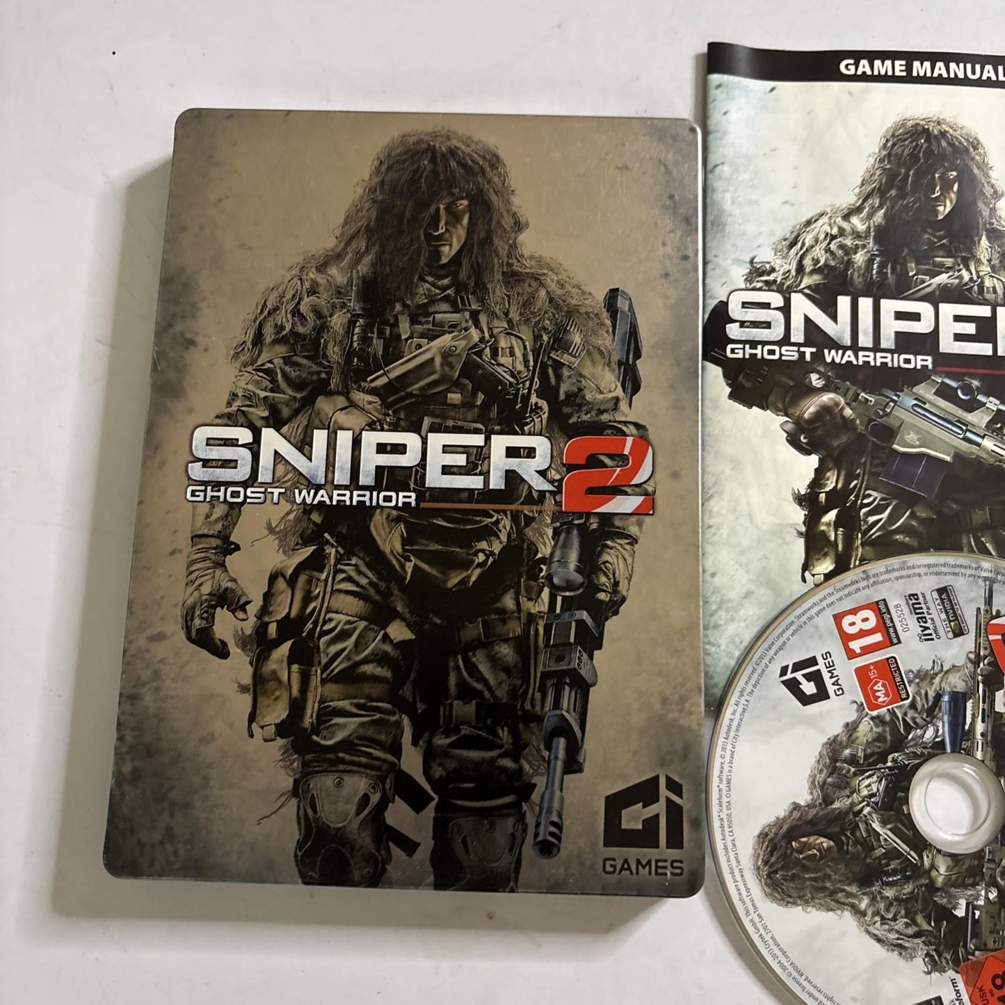 Sniper 2 Ghost Warrior Steel Book PC DVD-ROM