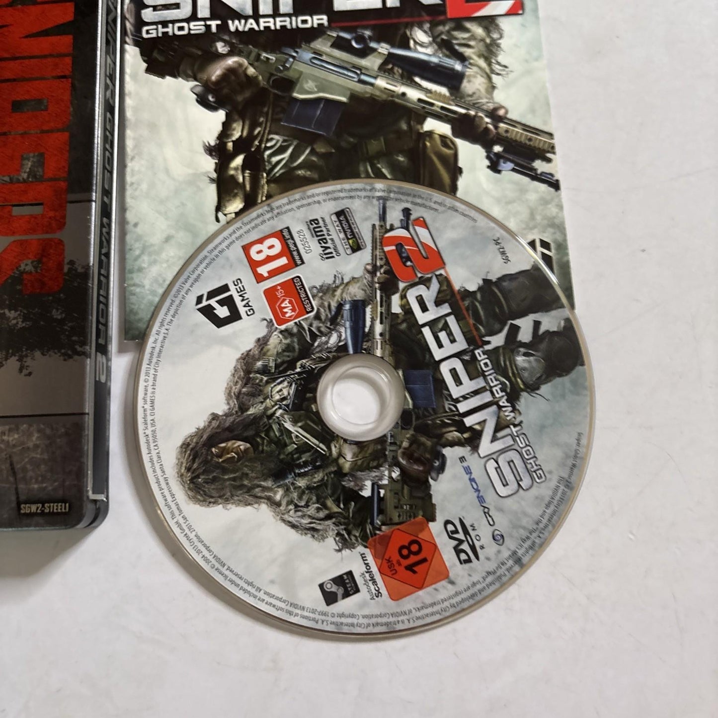 Sniper 2 Ghost Warrior Steel Book PC DVD-ROM