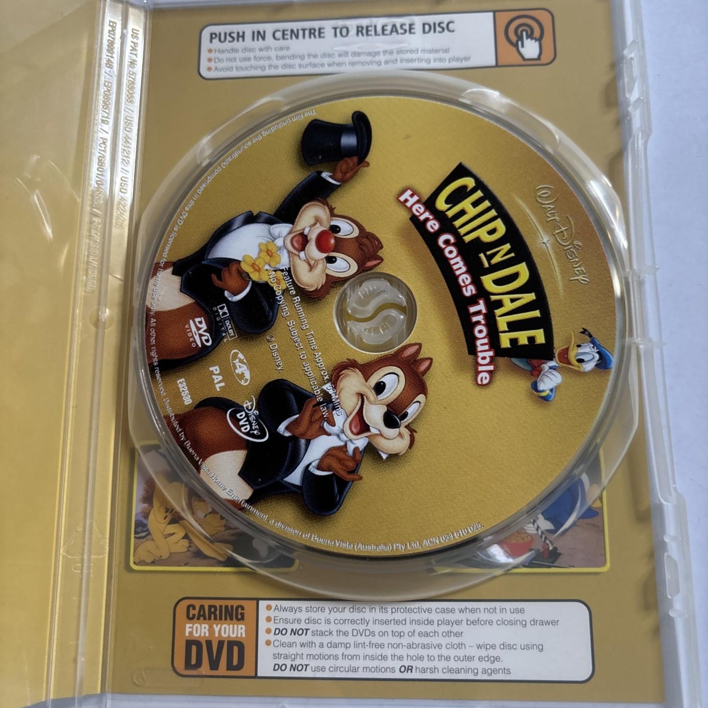 Chip 'n Dale - Here Comes Trouble : Vol 1 (DVD, 2005) Region 4