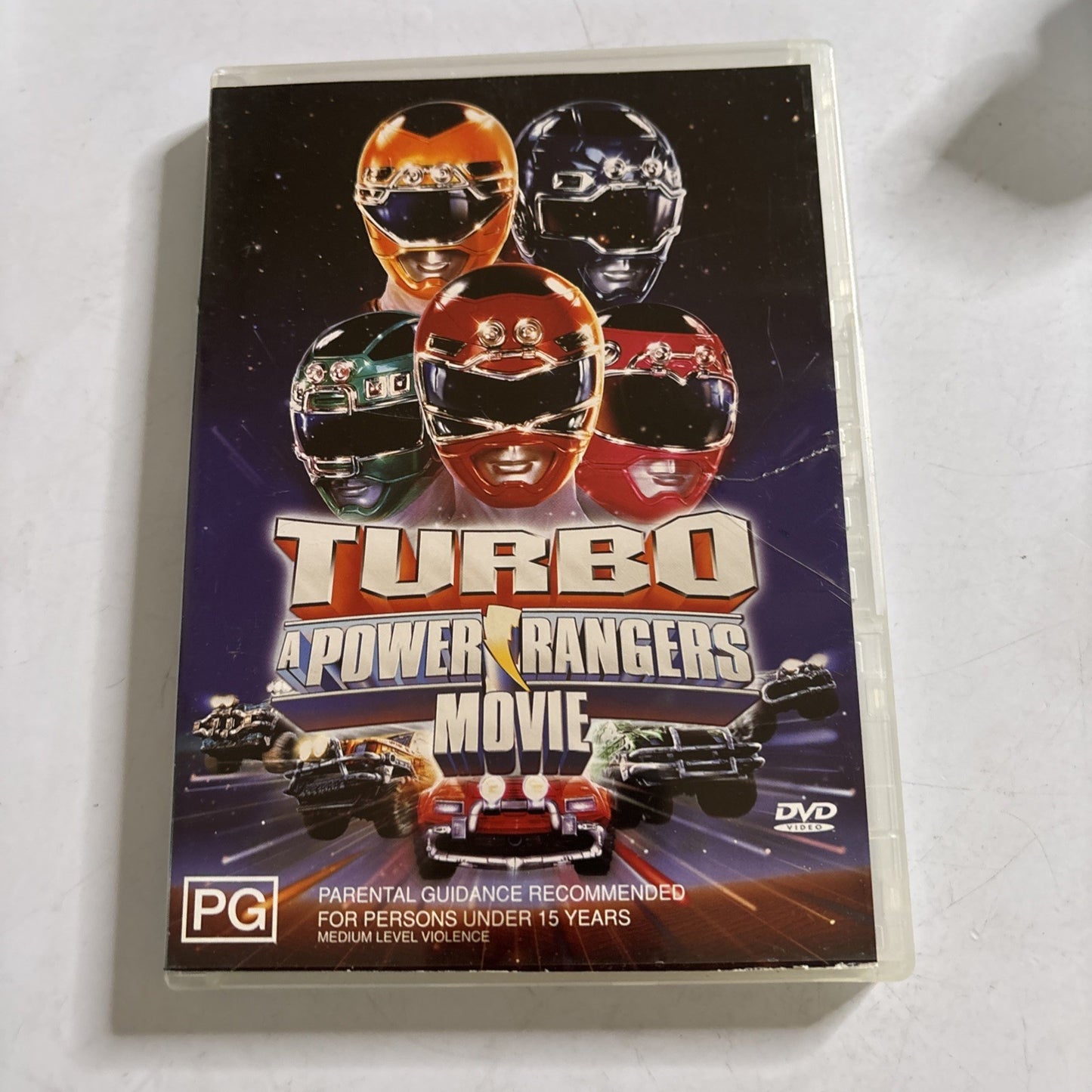 A Power Rangers Movie - Turbo (DVD, 1997) Region 4